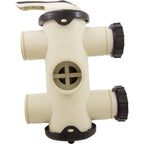 PENTAIR POOL PRODUCTS Backwash Valve, Pentair FullFloXF, w/2" Unions