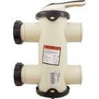 PENTAIR POOL PRODUCTS Backwash Valve, Pentair FullFloXF, w/2" Unions