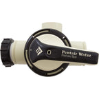 PENTAIR POOL PRODUCTS Backwash Valve, Pentair FullFloXF, w/2" Unions