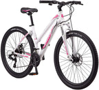 Mongoose Switchback Adult Mountain Bike, 8-21 Speeds, 27.5-Inch Wheels, Aluminum Frame, Disc Brakes, Multiple Colors