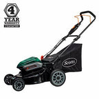61940S 19-Inch 40-Volt Cordless Lawn Mower, 5Ah Battery and Foldable Mower