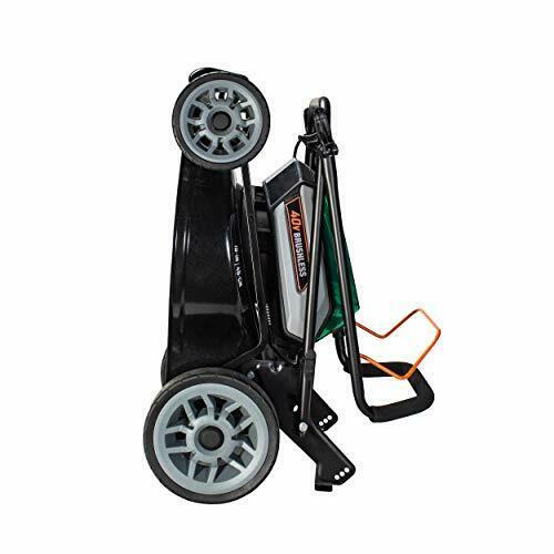 61940S 19-Inch 40-Volt Cordless Lawn Mower, 5Ah Battery and Foldable Mower