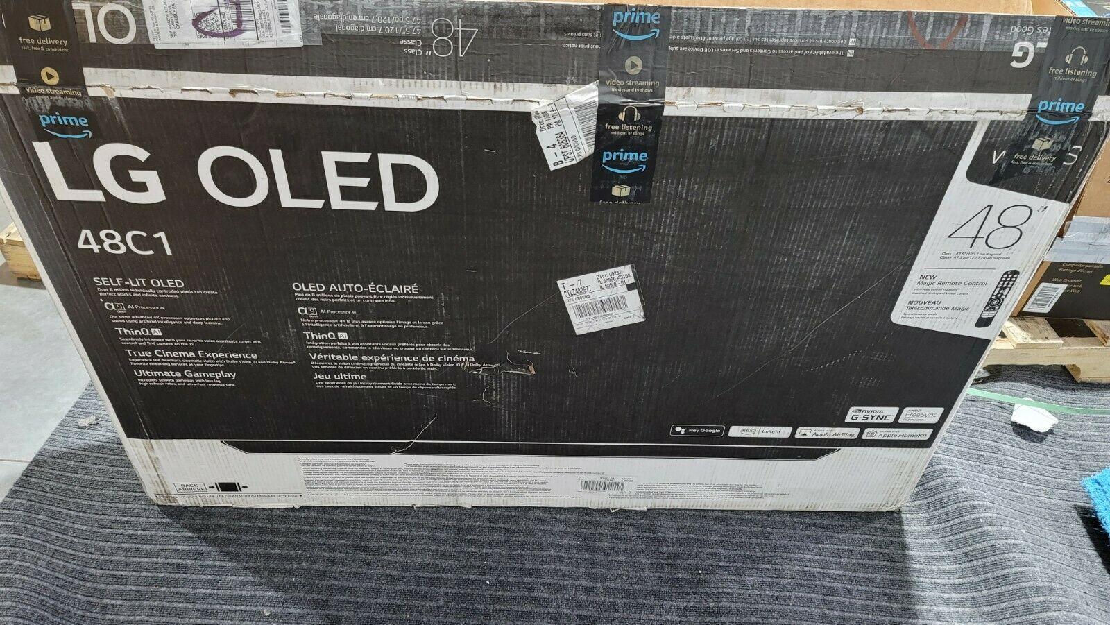 lg oled48c1pub 48" oled 4k smart tv