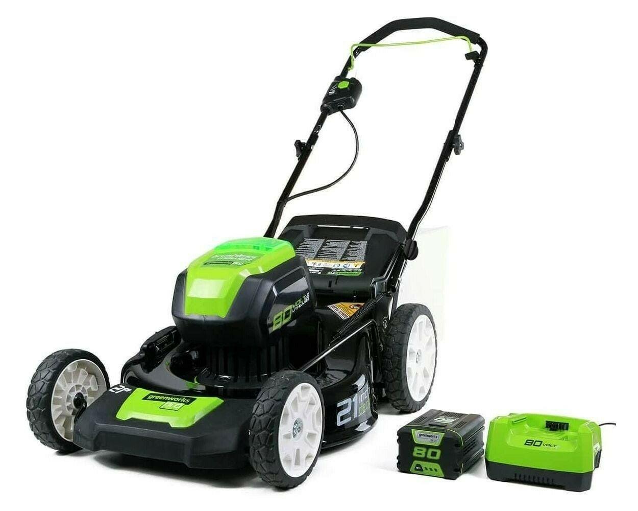 PRO 80V 21" BRUSHLESS LAWN MOWER W/ 4.0 AH BATTERY Retail: $500