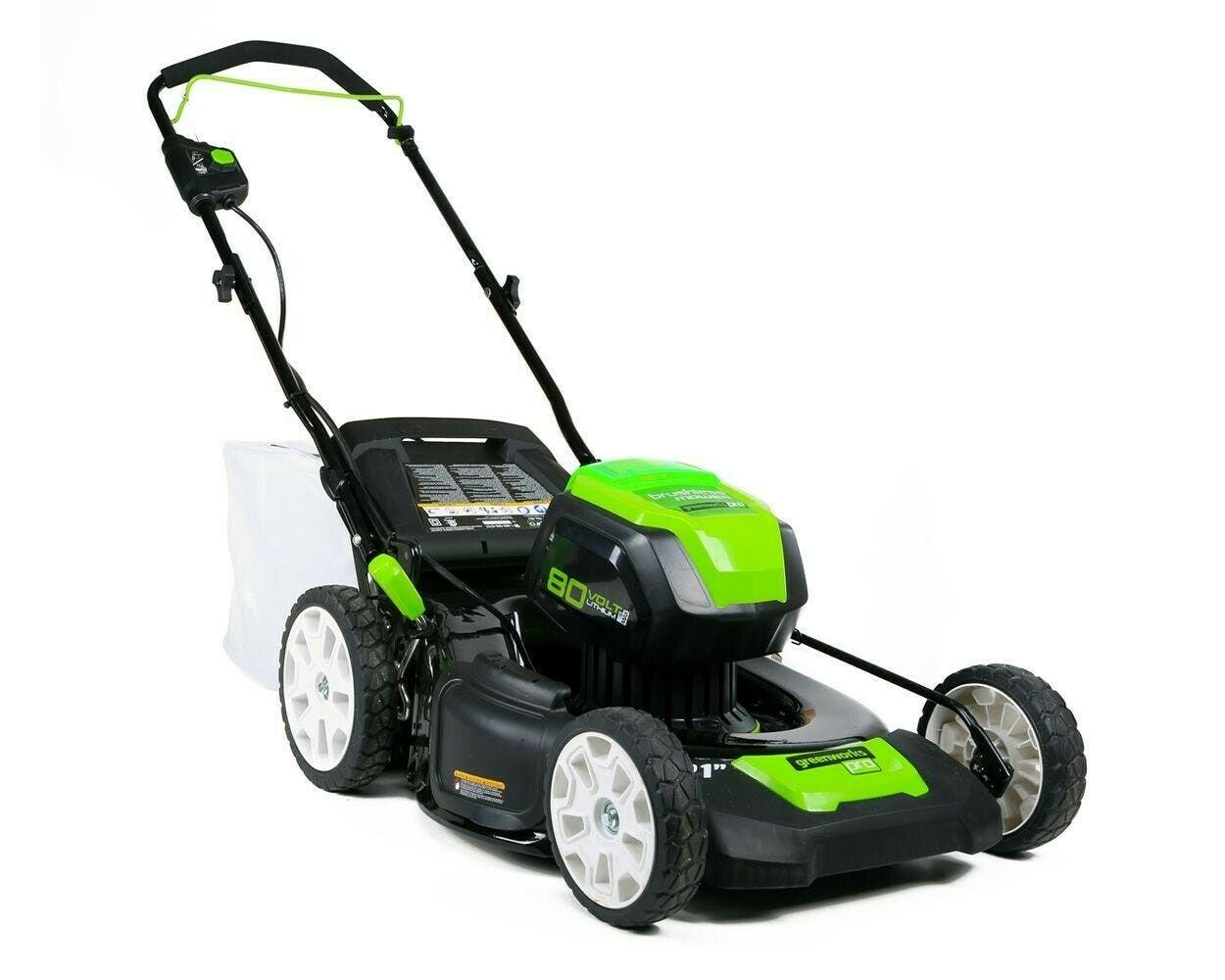 PRO 80V 21" BRUSHLESS LAWN MOWER W/ 4.0 AH BATTERY Retail: $500