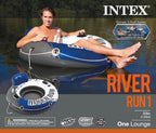 River Run 1 Inflatable Floating Tube Raft for Lake, Pool (12 Pack) 58825EP