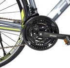 700c Road Bike Bicycles Men Adult 21-Speed Double Disc Brake Lightweight High Carbon Steel Frame Racing Bikes