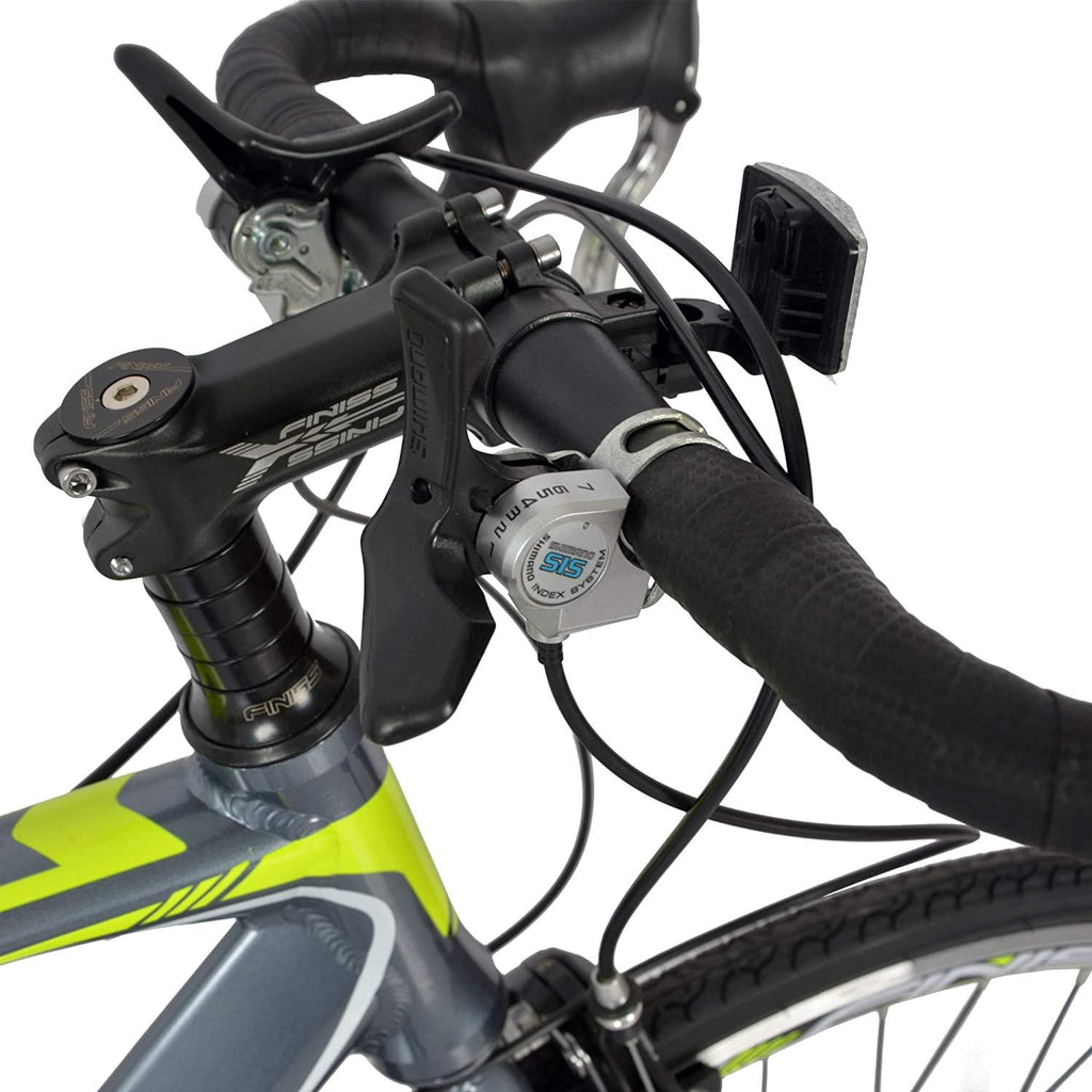 700c Road Bike Bicycles Men Adult 21-Speed Double Disc Brake Lightweight High Carbon Steel Frame Racing Bikes