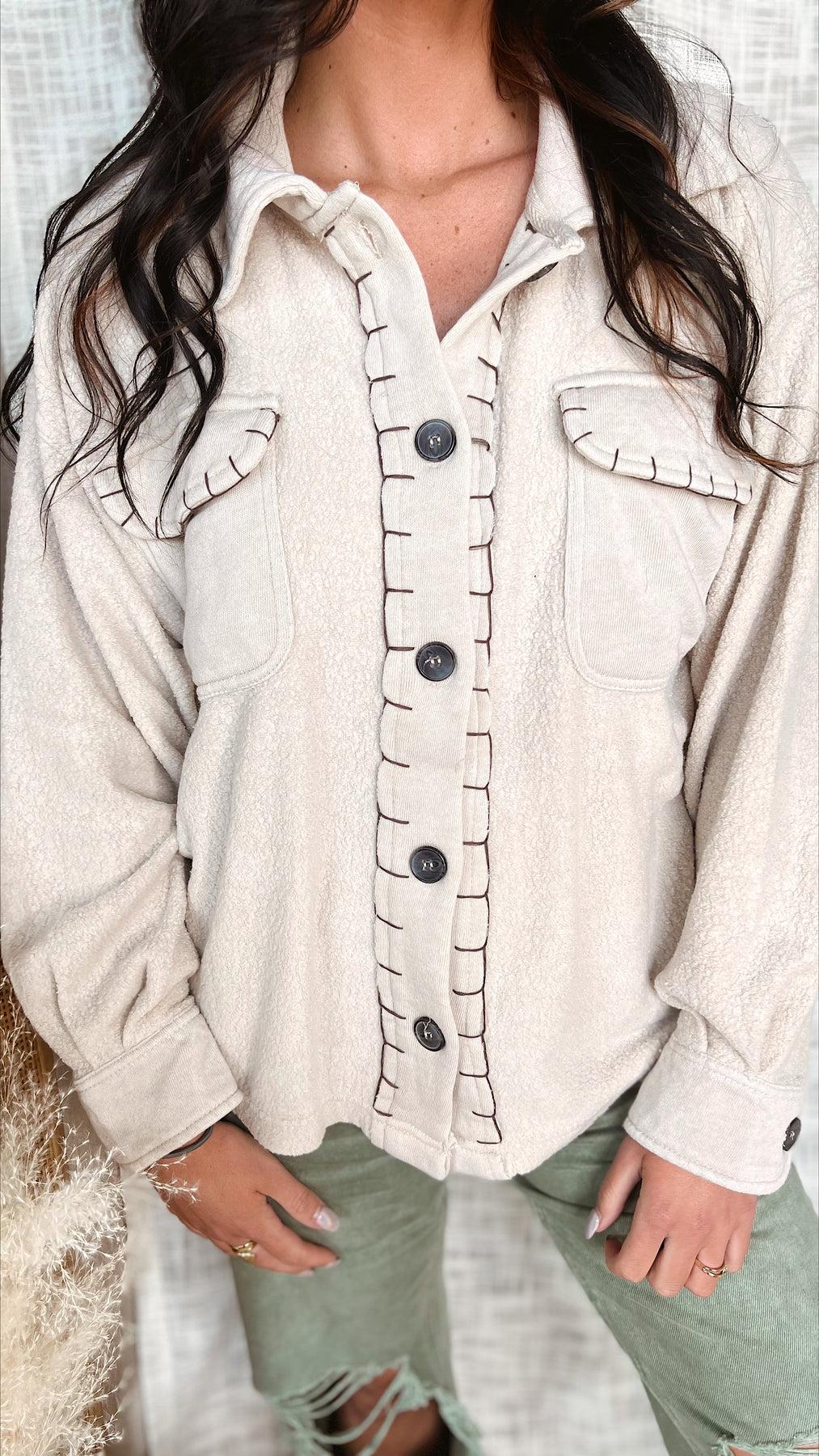 The Windy City Fleece Shacket