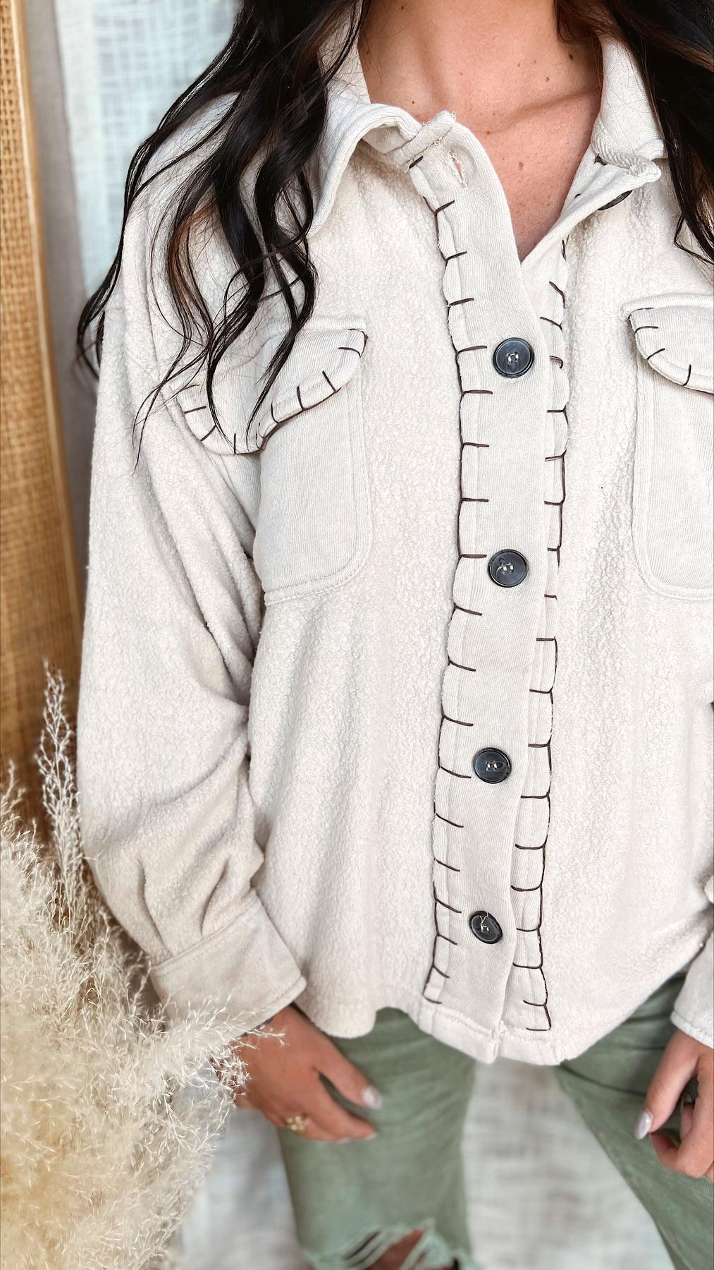 The Windy City Fleece Shacket