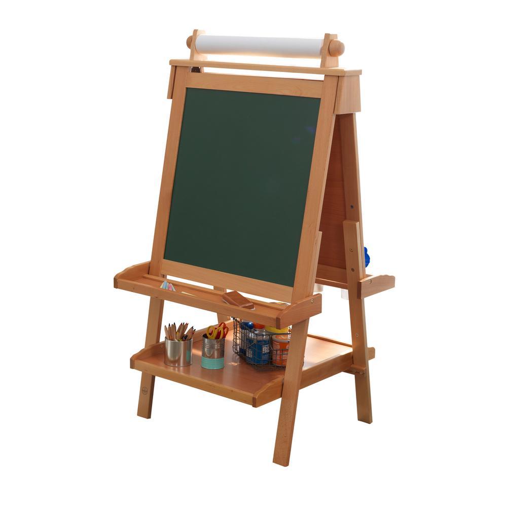 Deluxe Wooden Easel in Natural