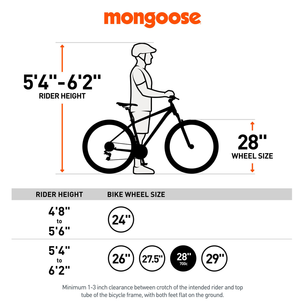 Mongoose Grit Adventure Road Bike, 14 speeds, 700c wheels, blue