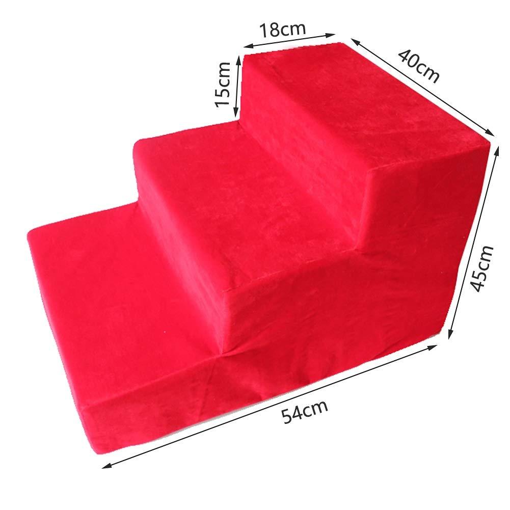 RUNWEI Pet Park Stairs Pet Commodity Climbing Ladder Toys Leisure Entertainment Toys Slip Bottom Pet Stairs