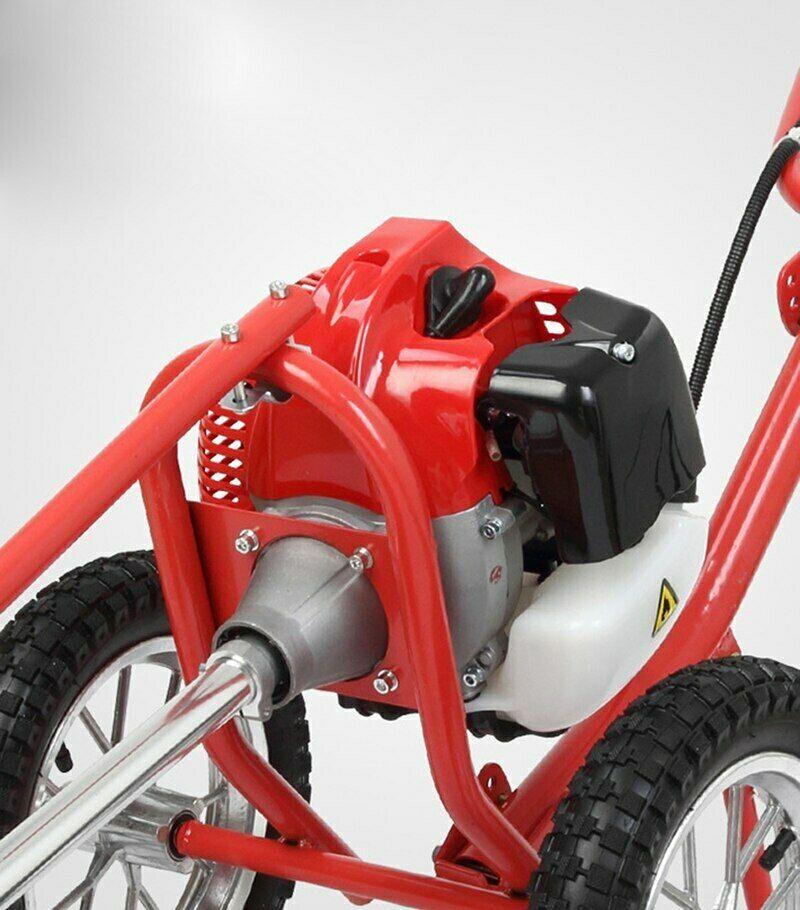 Lawn Mower Trimmer Gasoline Brush Cutter Hand Push Type Grass Cutter Garden Tool