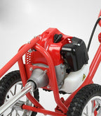 Lawn Mower Trimmer Gasoline Brush Cutter Hand Push Type Grass Cutter Garden Tool