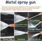 ZHJING Water Nozzles for Garden Hoses Agricultural Irrigation Sprinkler Garden Lawn Sprinkler Spray Gun (Size : 50m Suit)