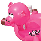 Swimline LOL! Giant Inflatable Ride On Flying Pig Swimming Pool Float (6 Pack)