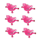 Swimline LOL! Giant Inflatable Ride On Flying Pig Swimming Pool Float (6 Pack)