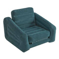 Inflatable Pull Out Chair Seat and Twin Bed Air Mattress Sper (4-Pack)