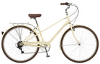 Schwinn Admiral hybrid bike, 7-speeds, 700c wheels, white