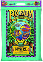 foxfarm fx14053 ocean forest plant garden ph adjusted 12 quarts potting soil blend mix for containerized plants, 11.9 pound bag (8 pack)