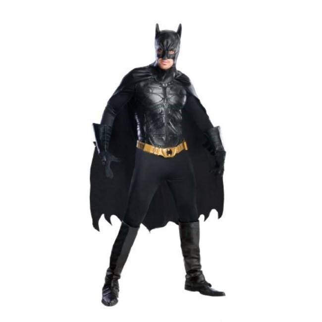 Batman Dark Knight Rises Grand HeritaDeluxe Batman, Black, LarCostume