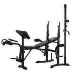 Botrong Standard Weight Bench with Leg Developer Multifunctional Workout Station Weight-Lifting Bed Machine for Home Gym Weightlifting and Strength Training Equipment