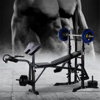 Botrong Standard Weight Bench with Leg Developer Multifunctional Workout Station Weight-Lifting Bed Machine for Home Gym Weightlifting and Strength Training Equipment