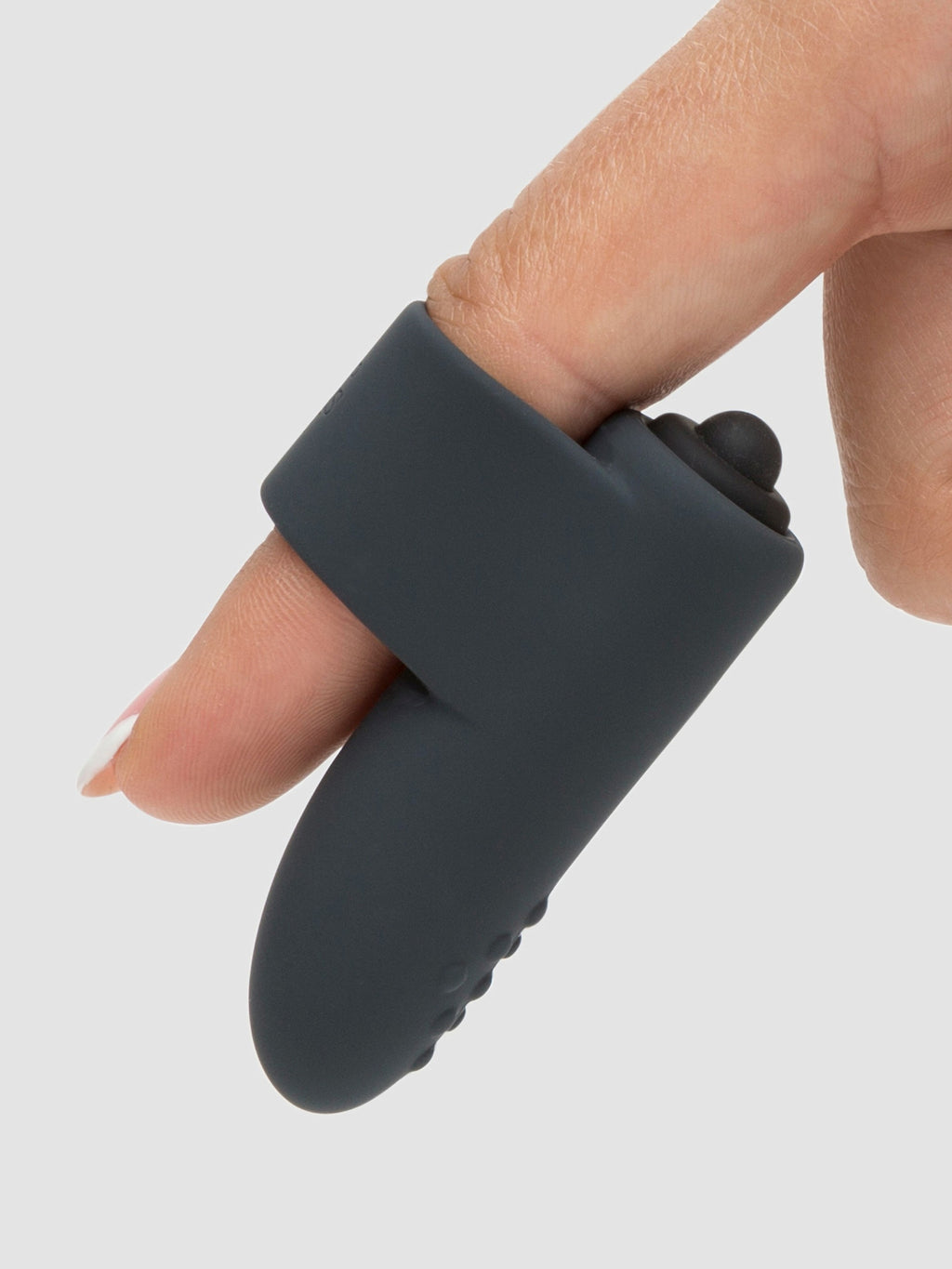Fifty Shades of Grey Secret Touching Finger Ring Vibrator, Grey