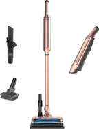 Shark WS642RG WANDVAC System Pet 3-in-1 Ultra-Lightweight Powerful Cordless Stick &amp; Handheld Vacuum Combo with Charging Dock, Duster Crevice Tool &amp; Pet Multi-Tool, Rose Gold