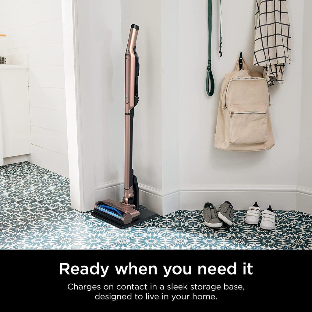 Shark WS642RG WANDVAC System Pet 3-in-1 Ultra-Lightweight Powerful Cordless Stick &amp; Handheld Vacuum Combo with Charging Dock, Duster Crevice Tool &amp; Pet Multi-Tool, Rose Gold