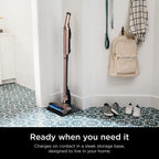 Shark WS642RG WANDVAC System Pet 3-in-1 Ultra-Lightweight Powerful Cordless Stick &amp; Handheld Vacuum Combo with Charging Dock, Duster Crevice Tool &amp; Pet Multi-Tool, Rose Gold