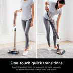 Shark WS642RG WANDVAC System Pet 3-in-1 Ultra-Lightweight Powerful Cordless Stick &amp; Handheld Vacuum Combo with Charging Dock, Duster Crevice Tool &amp; Pet Multi-Tool, Rose Gold