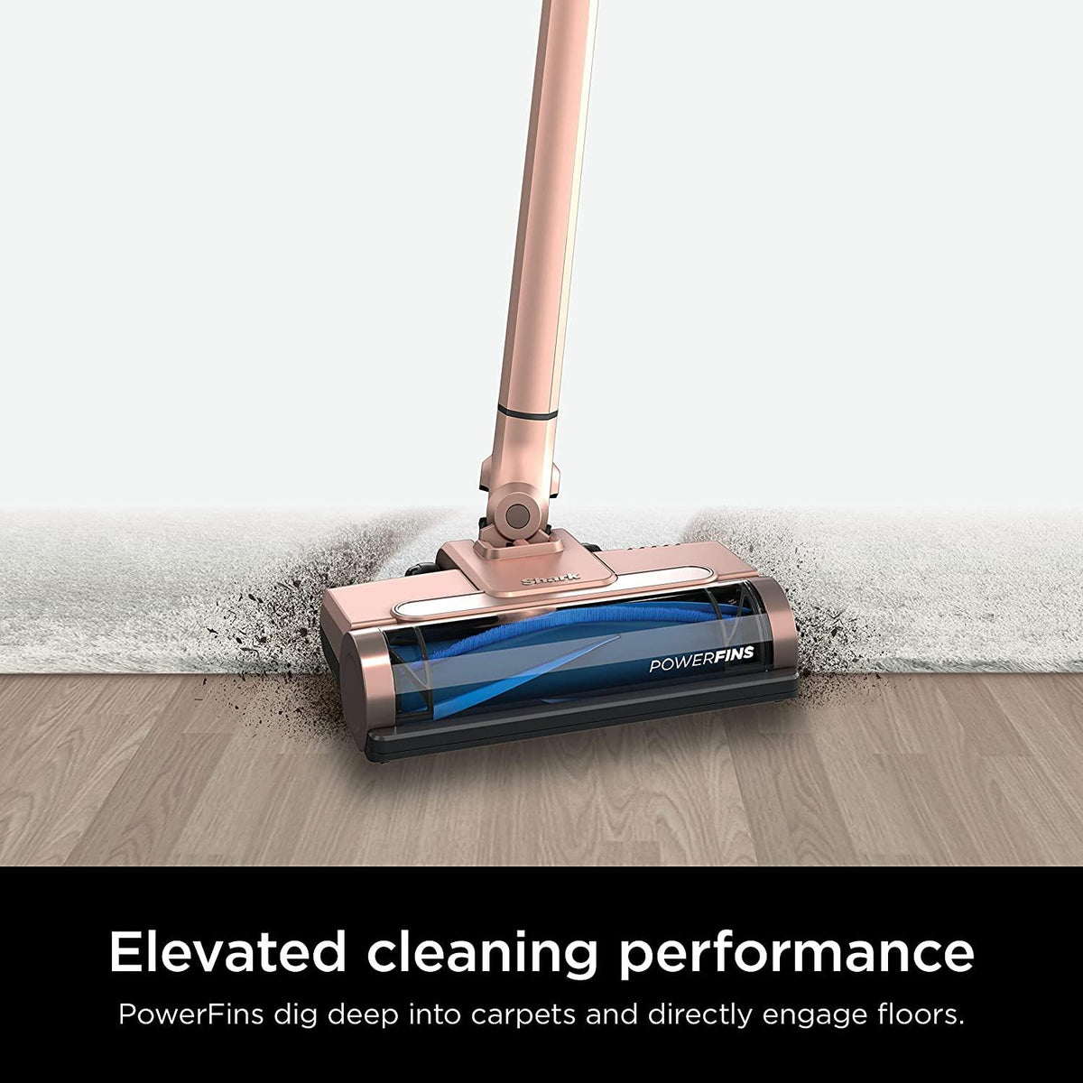 Shark WS642RG WANDVAC System Pet 3-in-1 Ultra-Lightweight Powerful Cordless Stick &amp; Handheld Vacuum Combo with Charging Dock, Duster Crevice Tool &amp; Pet Multi-Tool, Rose Gold