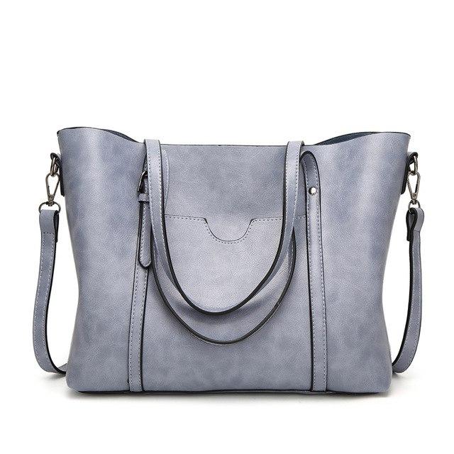 Bags & Wallets - Women Fashion Classic Leather Tote Handbag