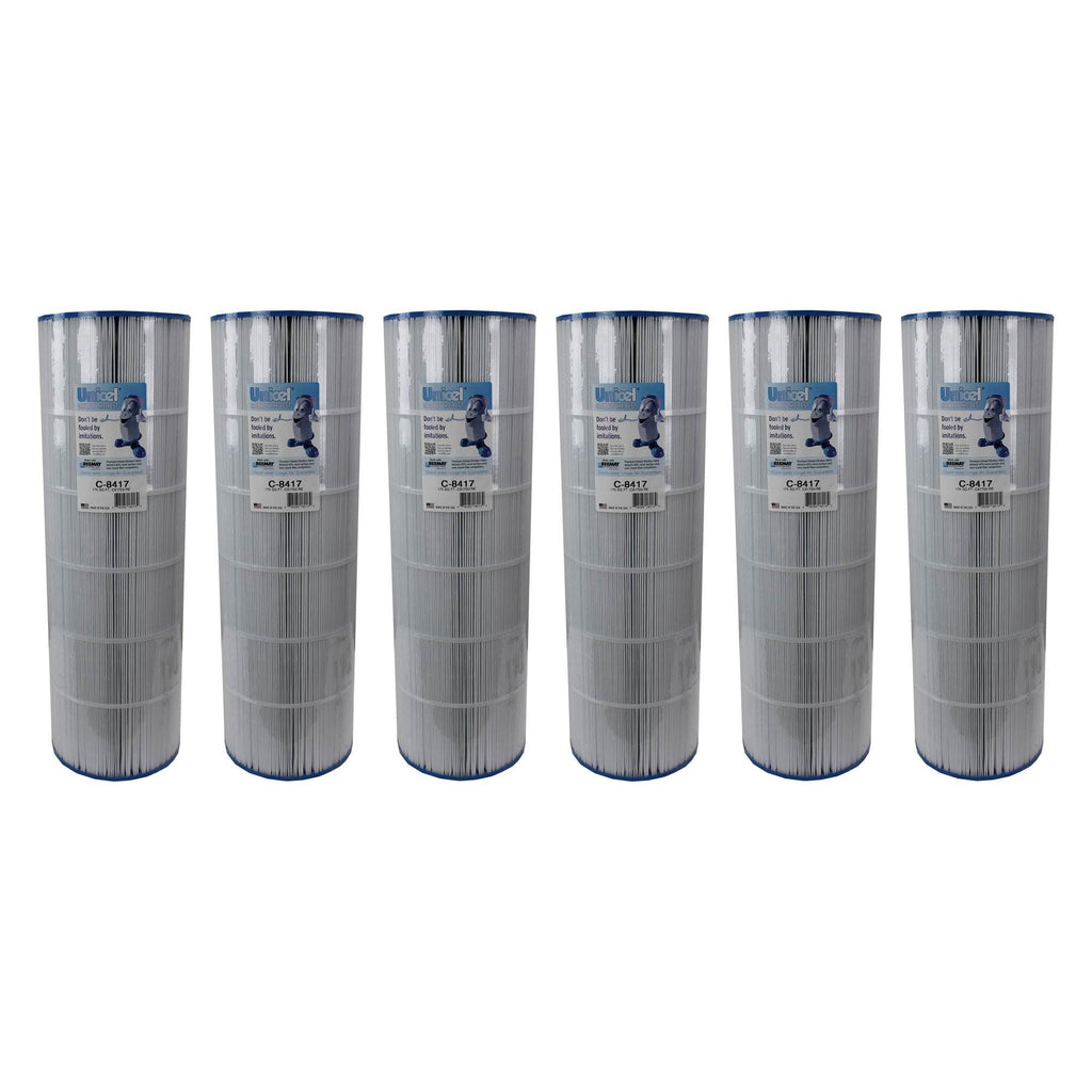 unicel c-8417 hayward replacement pool filter cartridge cx1750 pxc-150 (6 pack)