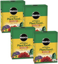 miracle-gro water soluble all purpose plant food, 4-pack