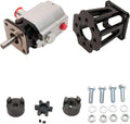 tooltuff log splitter build kit: 13 gpm pump, coupler, mount, bolts, for huskee, speeco, etc or diy splitter project (for 3/4" engine crankshaft)