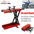 1100LB Motorcycle Dirtbike ATV Scissor Jack Center Lift Crank Repair Hoist Stand