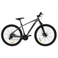 Bikes 29 In. Mountain Bike Hybrid Bikes, 21 Speed Suspension Fork Mountain Bicycle, Dual Disc Brake Aluminum Frame City Bikes, Fits for Men and Women
