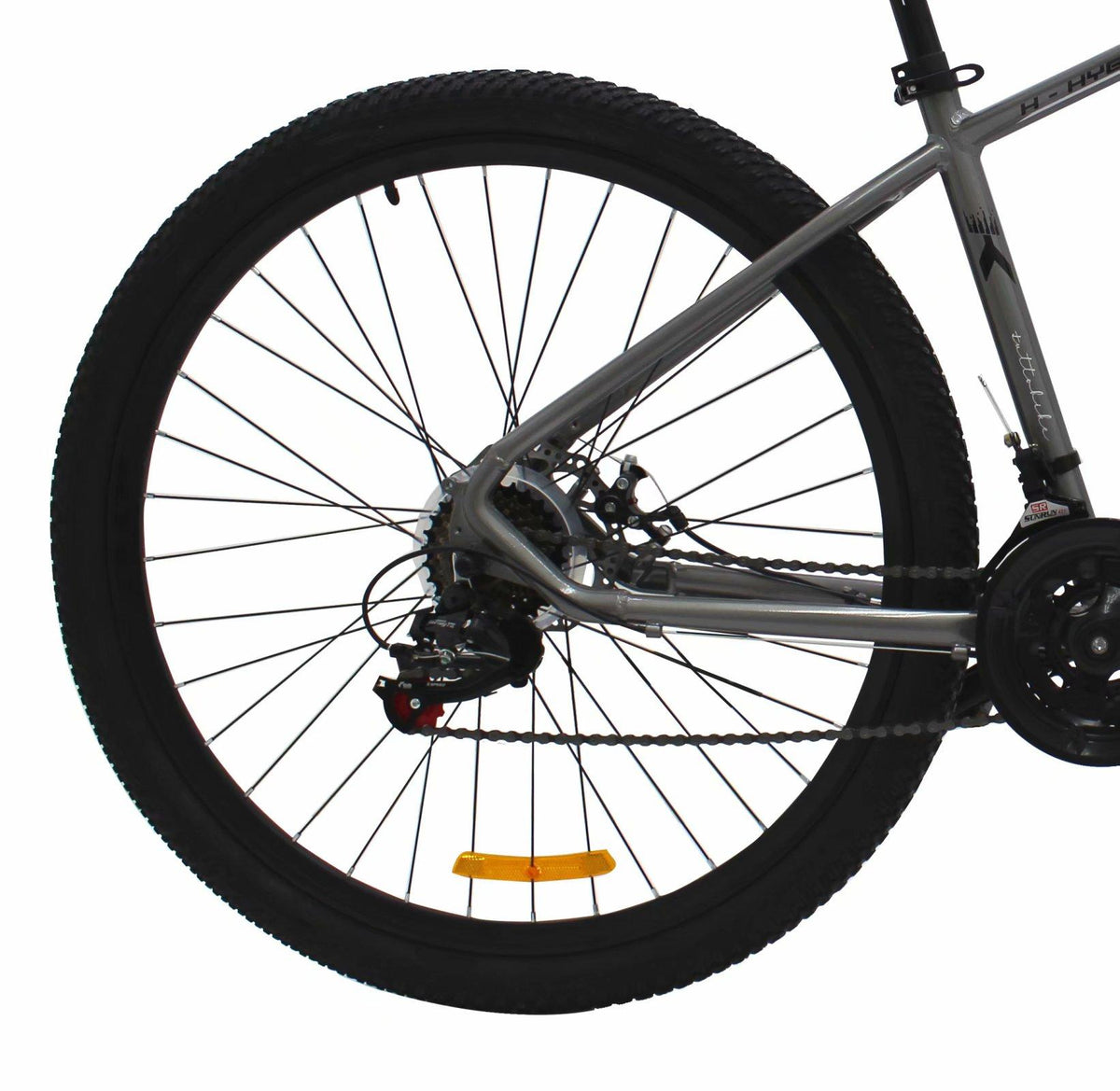 Bikes 29 In. Mountain Bike Hybrid Bikes, 21 Speed Suspension Fork Mountain Bicycle, Dual Disc Brake Aluminum Frame City Bikes, Fits for Men and Women