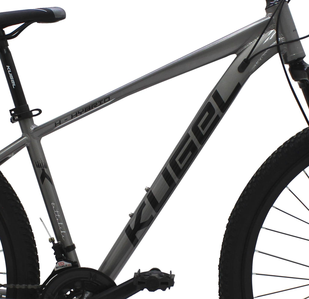 Bikes 29 In. Mountain Bike Hybrid Bikes, 21 Speed Suspension Fork Mountain Bicycle, Dual Disc Brake Aluminum Frame City Bikes, Fits for Men and Women