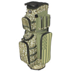 Hot-Z Golf U.S. Military Active Duty Cart Bag 14-Way Top - Camo
