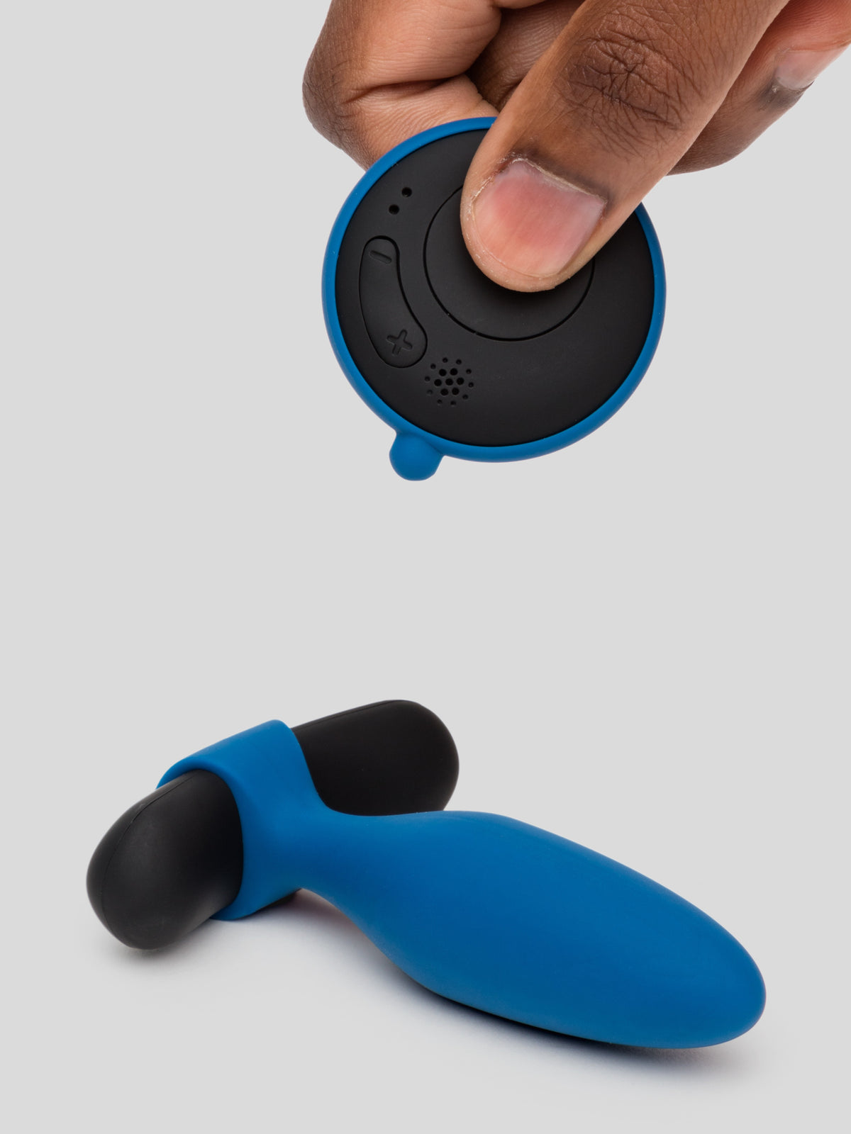 Lovehoney Juno Rechargeable Music-Activated Vibrating Butt Plug, Black