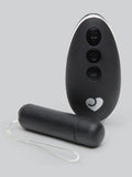 Lovehoney Secret Surprise 10 Function Remote Control Bullet Vibrator, Black