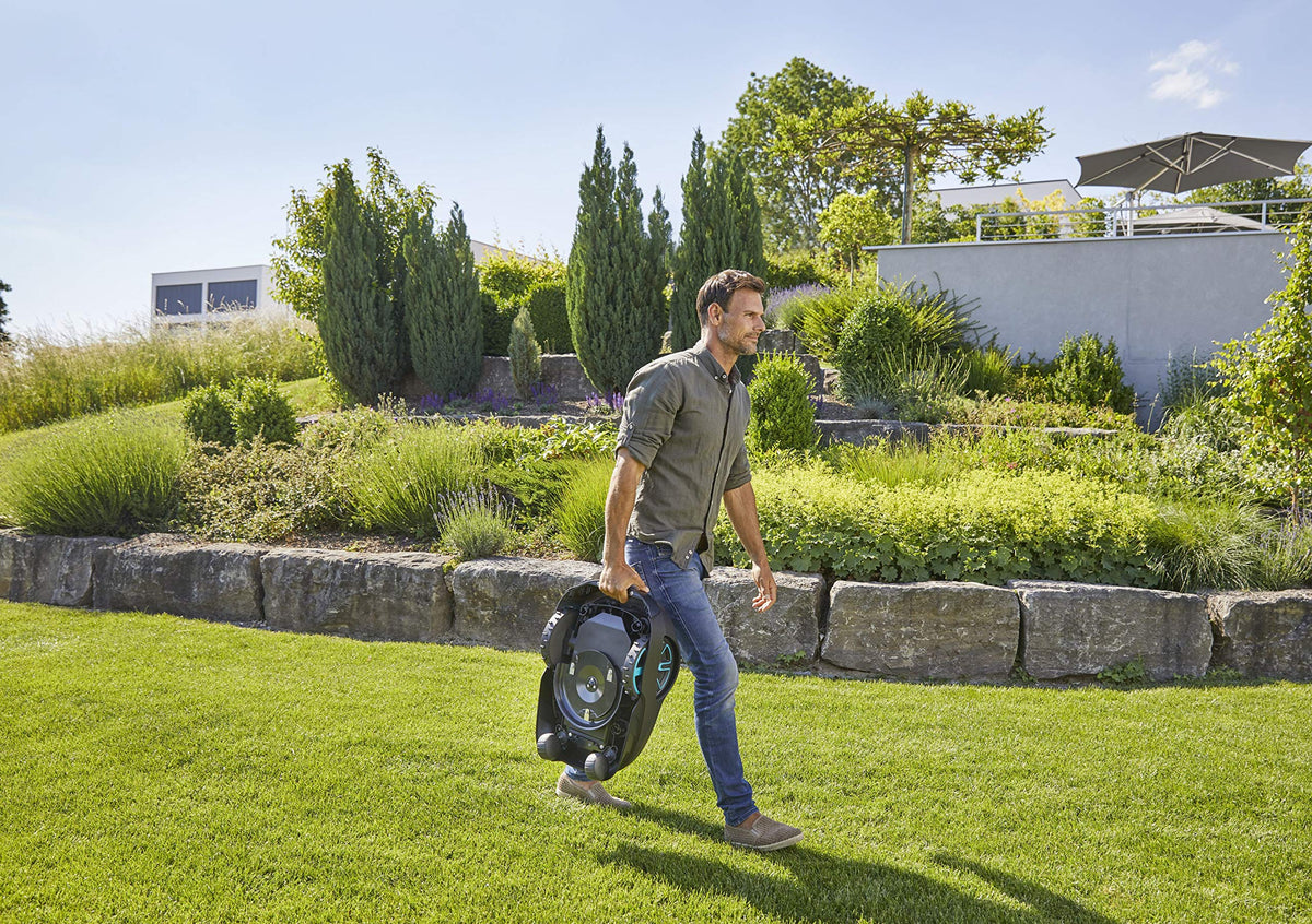 15102-20 SILENO Life - Automatic Robotic Lawn Mower, with Bluetooth app and Boundary Wire, quietest in its Class, for lawns up to 10800 Sq Ft, Made in Europe, Grey