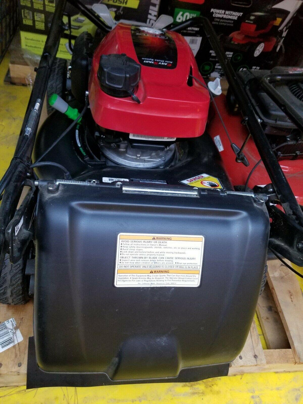 HRN216VKAA GCV170 Gas Mower self propelled