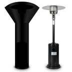 Draliance 46000BTU Stainless Steel Propane Patio Heater for dinner party , family gathering , garden , backyard , restaurant , coffee shop , schools XH