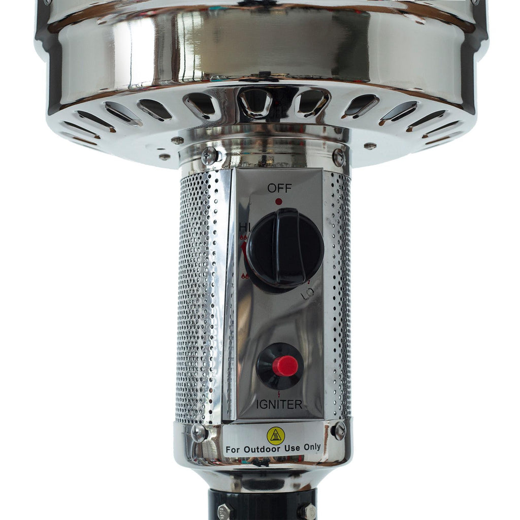 Draliance 46000BTU Stainless Steel Propane Patio Heater for dinner party , family gathering , garden , backyard , restaurant , coffee shop , schools XH