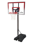 Spalding Ratchet Lift 44" Polycarbonate Portable Basketball Hoop